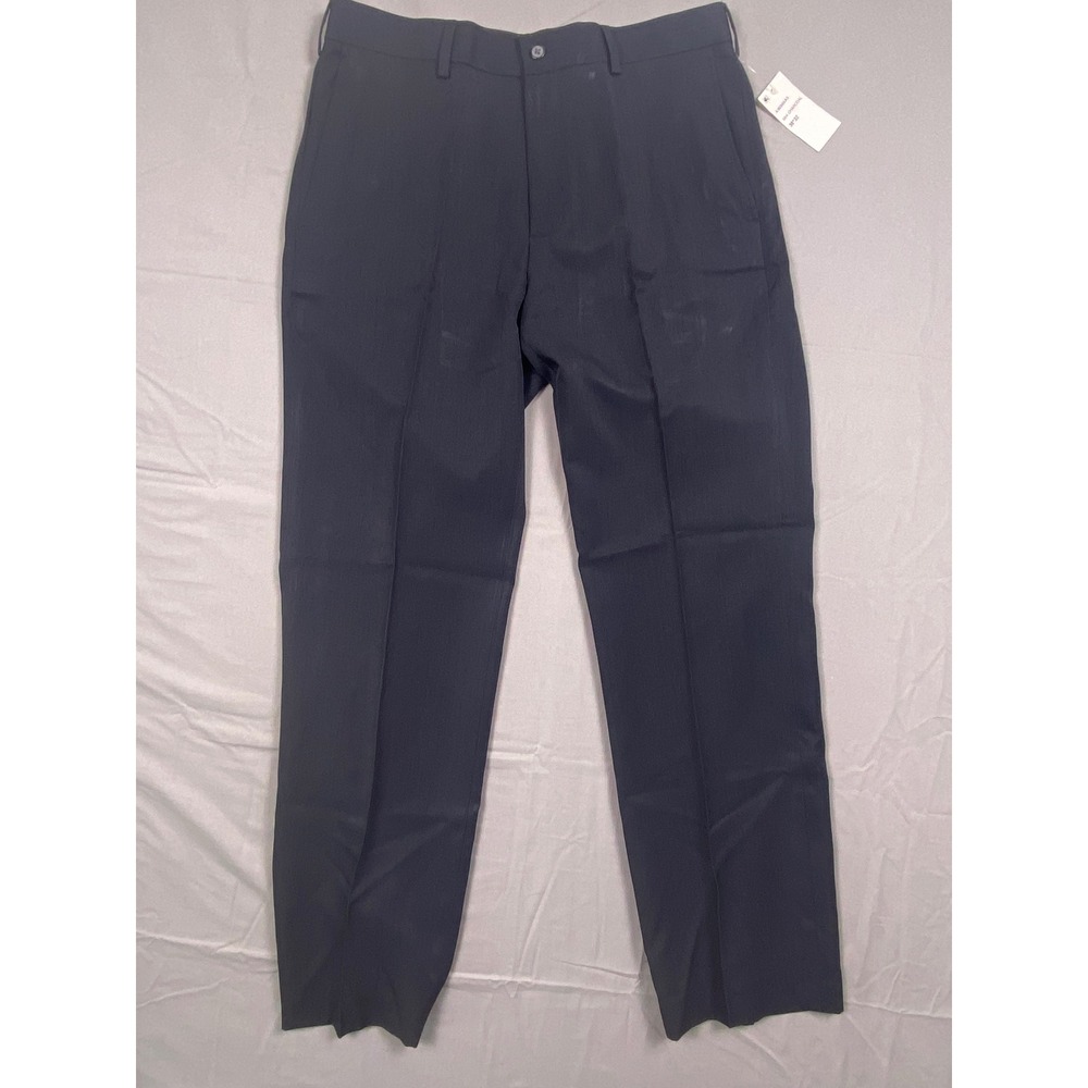 AXIST The City Pant Straight Fit Dress Pants Mens 32x30 Charcoal Grey Polyester